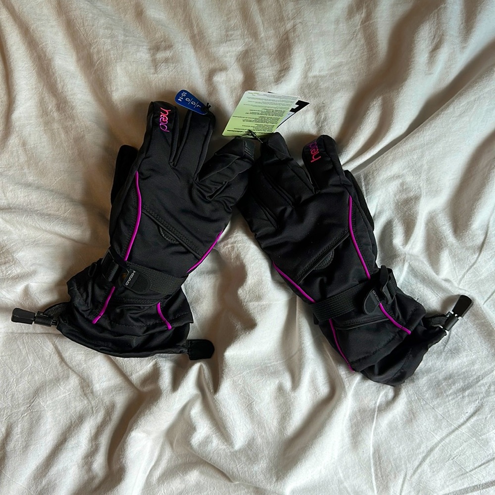 head waterproof snow gloves
